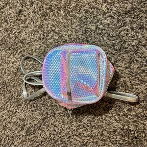 Holographic Mini Backpack